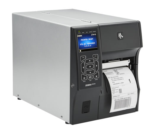 Impresora de etiquetas industrial Zebra zt410